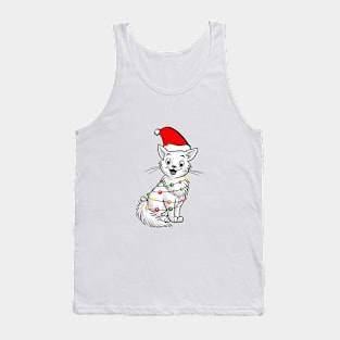 Christmas Cat Tank Top